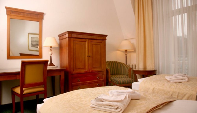 Hotel Romania Karlovy Vary - Jednolůžkový pokoj s výhledem do dvora